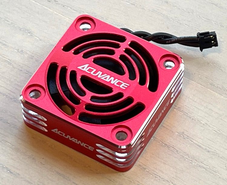 Acuvance REY-Storm High RPM Fan Unit-Blk/Purp/Red
