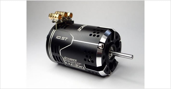 AGILE LUXON Brushless Motor for 1-10 RC CAR - 10.5T - Black
