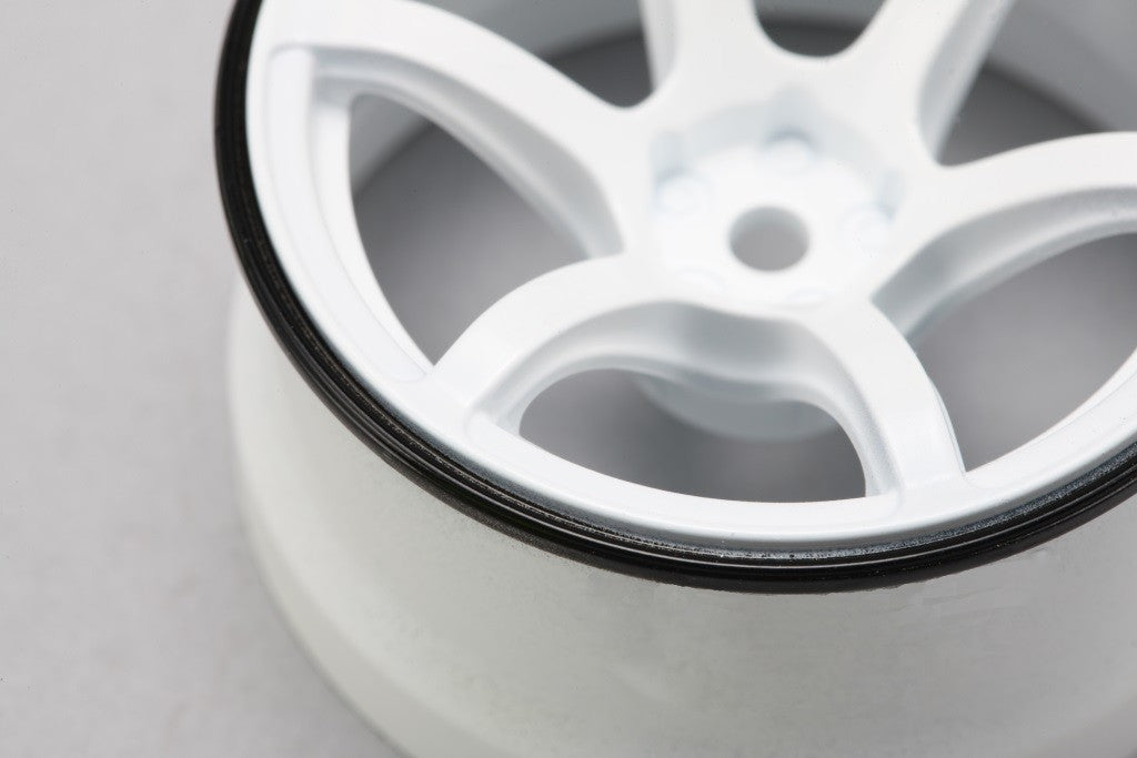 YOKOMO RP DRIFT WHEEL HIGH TRACTION TYPE WHITE (RP-6313W6A)