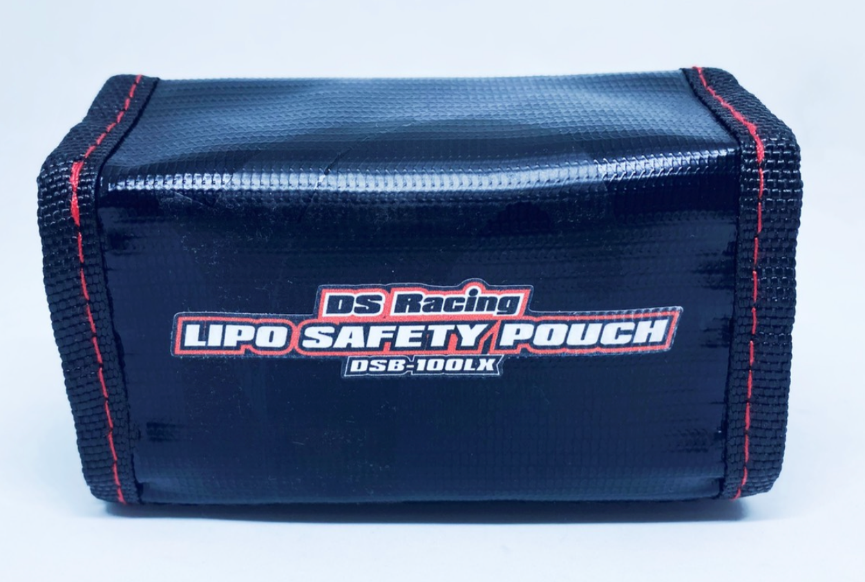 DS Racing – Lipo Safety Pouch – (Black) – #DSB-100LX