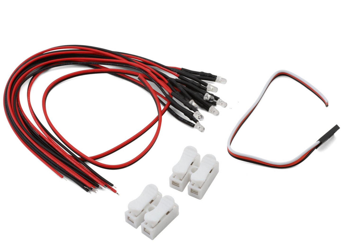 Yokomo Toyota Sprinter Trueno (AE86) 2-Door LED Light Set w/Quick Connectors