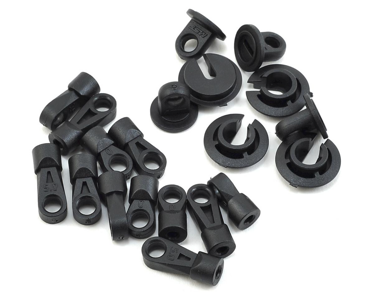 MST TR56 Alum. damper set (black) (4)