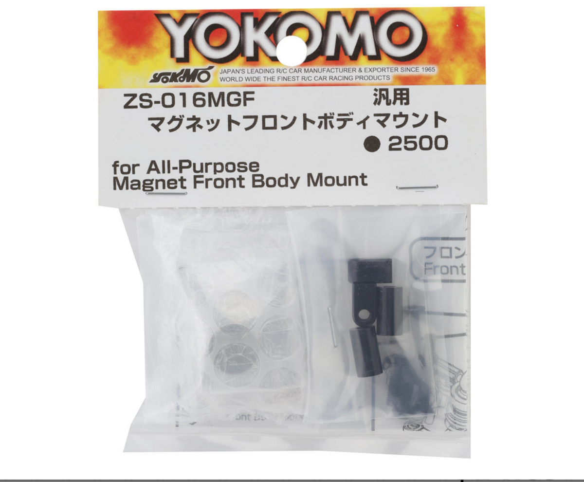 Yokomo Front Magnetic Body Mount (Black)