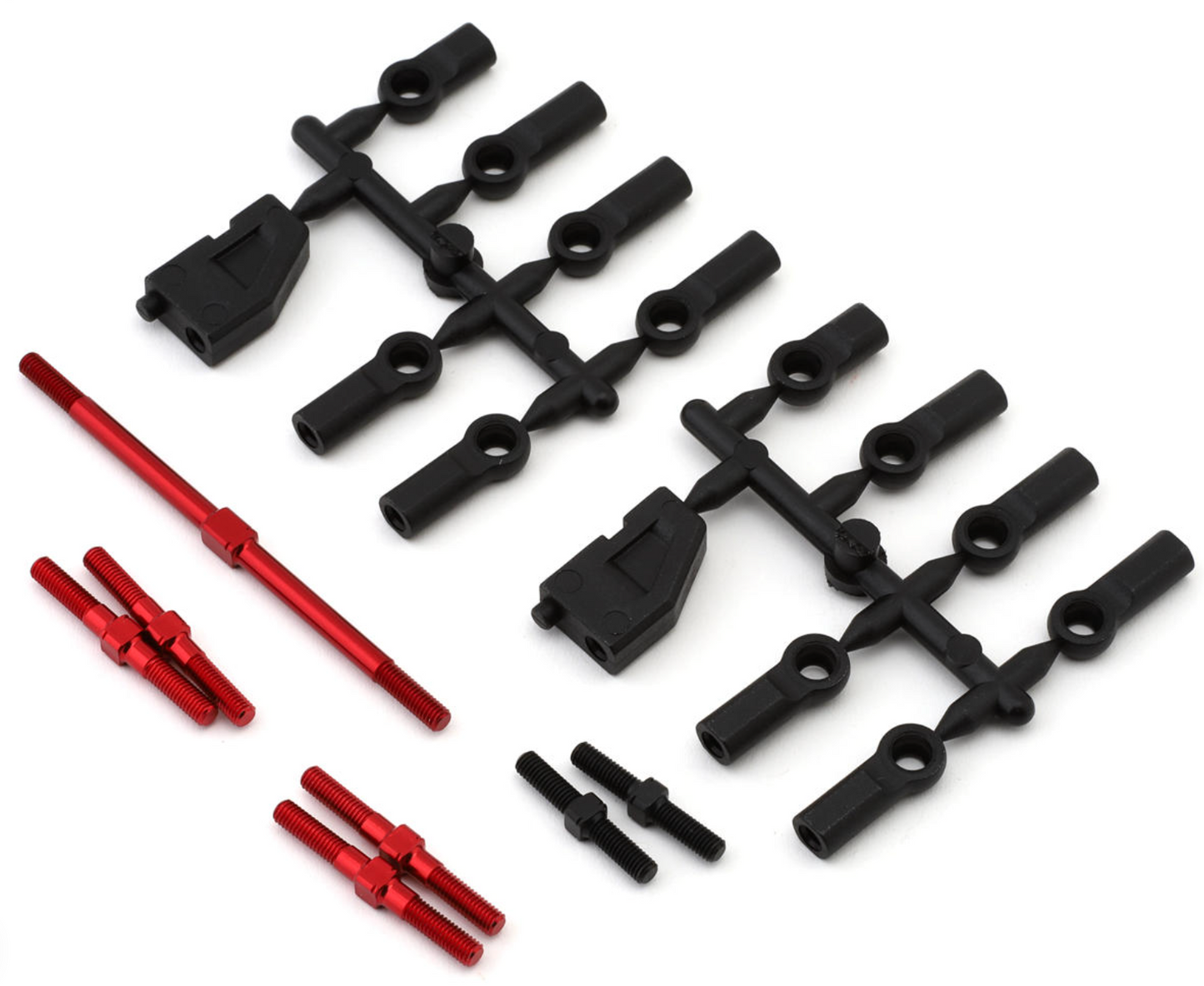 MST RMX 4 Aluminum Turnbuckle Set (Red)