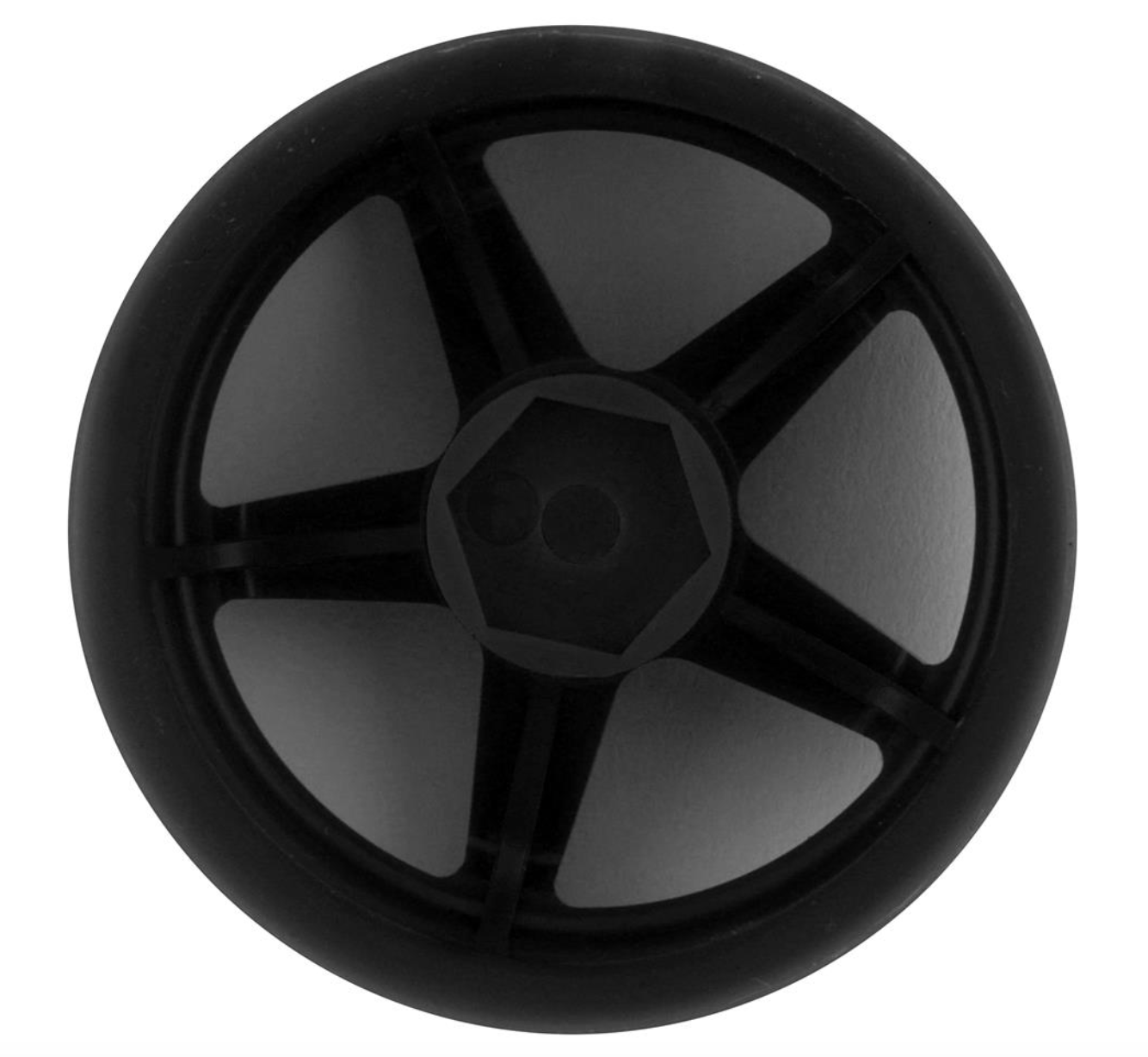 Topline N Model V3 High Traction Drift Wheels (Black) (2) (7mm Offset) w/12mm Hex
