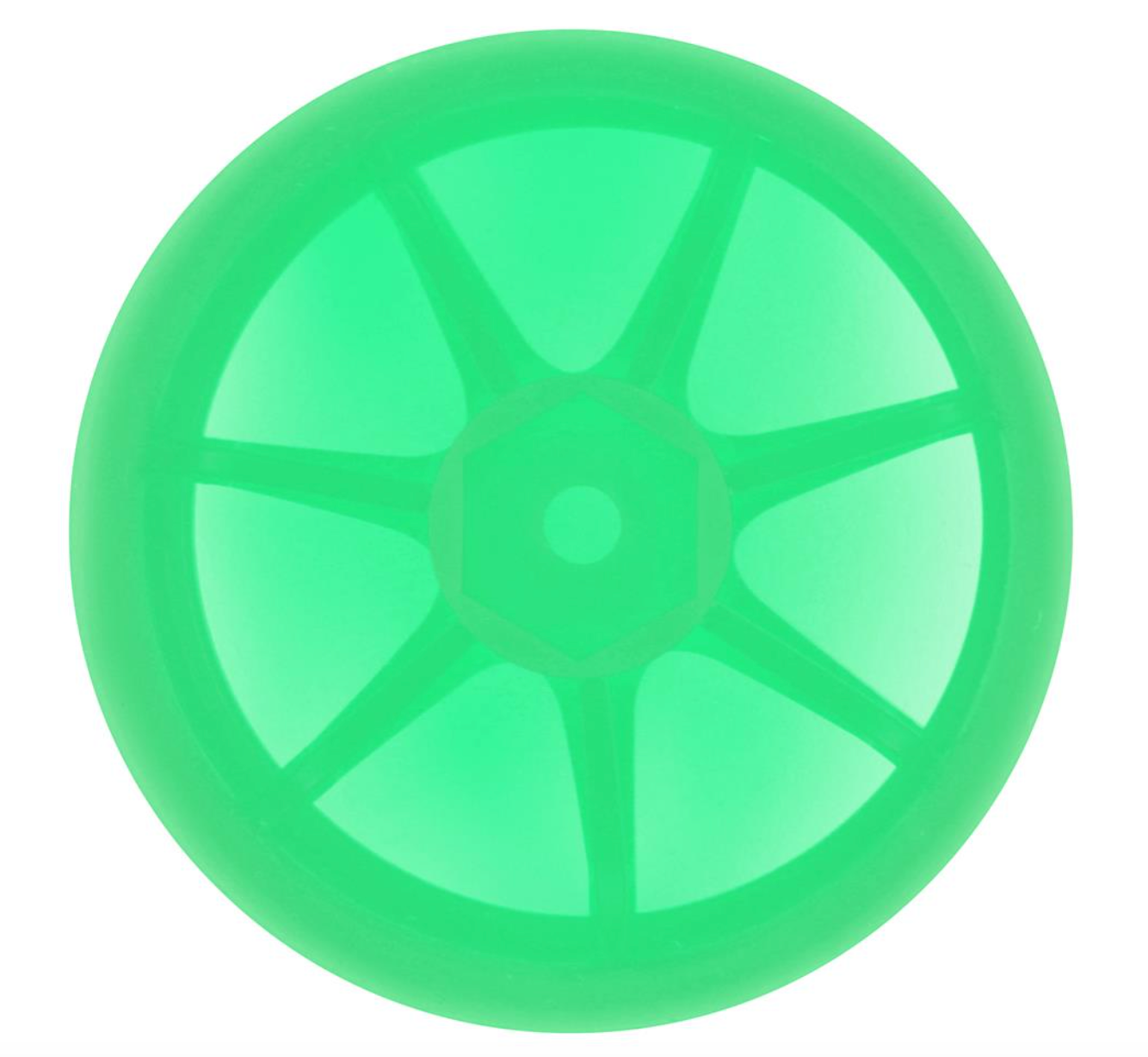 Integra AVS Model T7 High Traction Drift Wheel (Green) (2) (8mm Offset) w/12mm Hex