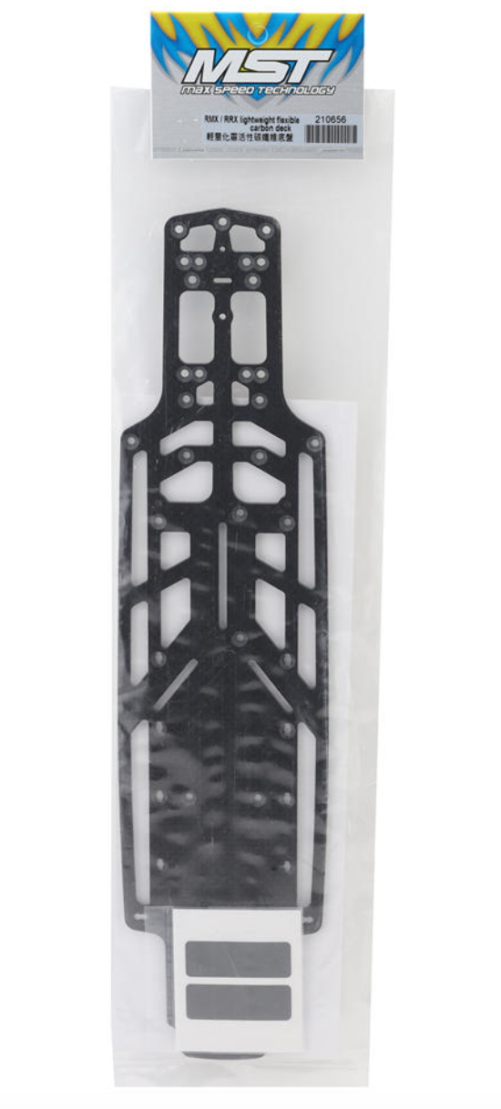 MST RMX/RRX Lightweight Flexible Carbon Fiber Main Chassis Deck