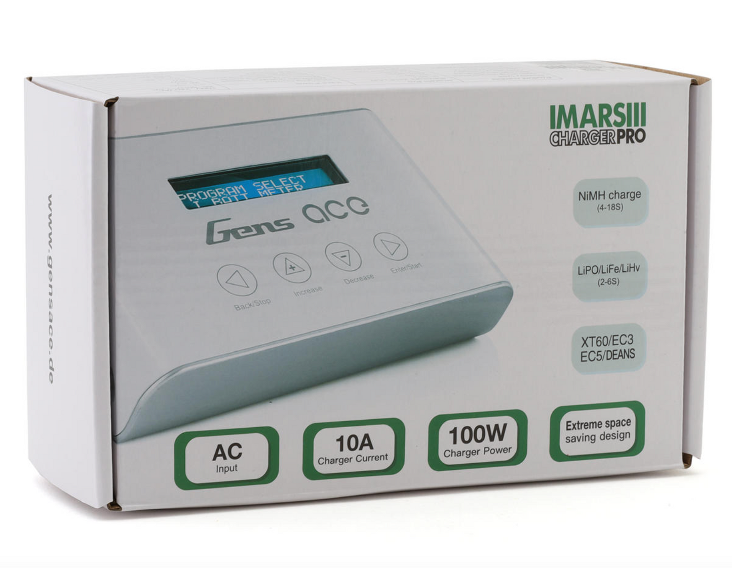 Gens Ace IMars III Pro Smart Balance AC Battery Charger (6S/10A/100W)