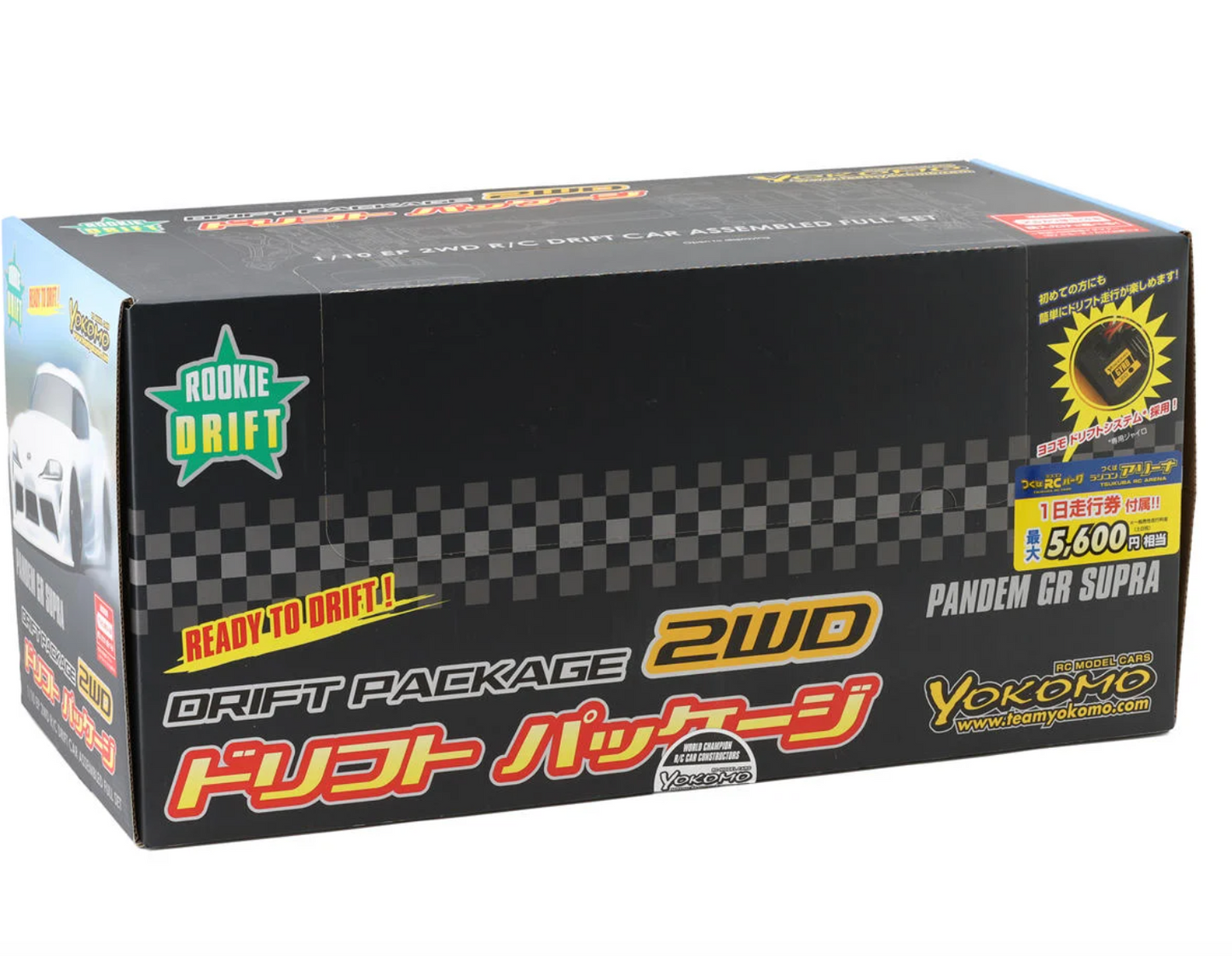 Yokomo RD2.0 Pandem 1/10 RWD RTR Electric Drift Car w/Supra Body (Red)