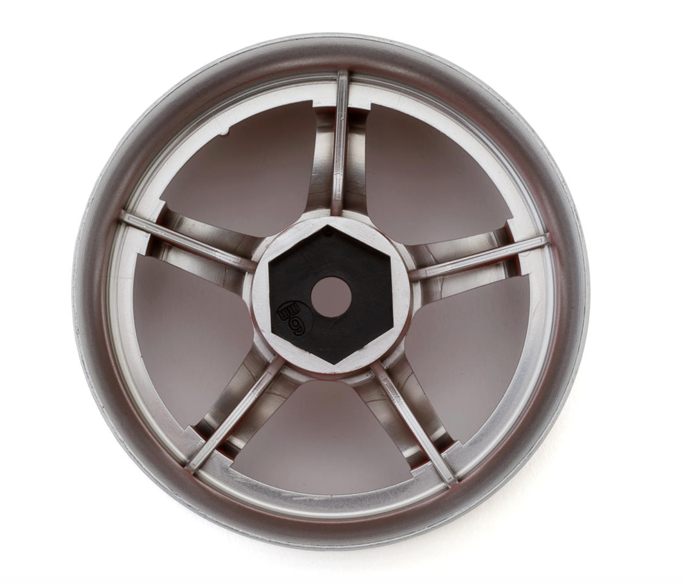 LAB Work Emotion T5R 1/10 2-Piece Concave Drift Wheels (Candy Red) (2) (6mm Offset) w/12mm Hex