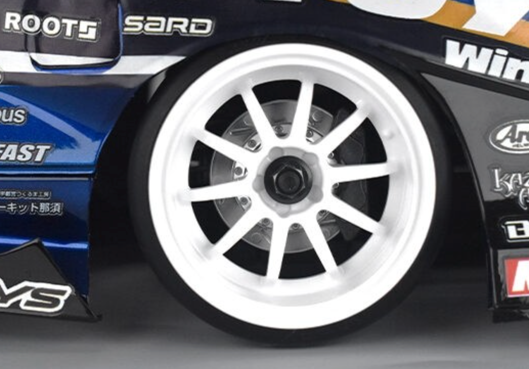 REVE D COMPETITION WHEEL VR10; WHITE, OFFSET 6mm, 2 pcs.(RW-VR10W6)