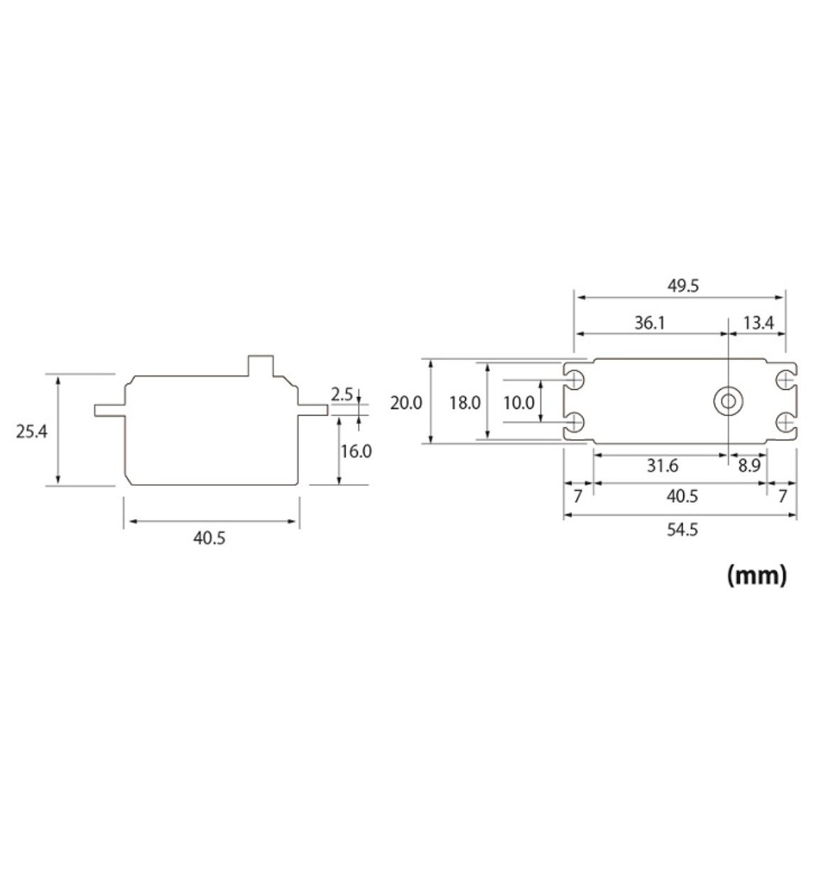 Futaba S-C400 - S.Bus2 High-Voltage Surface Servo