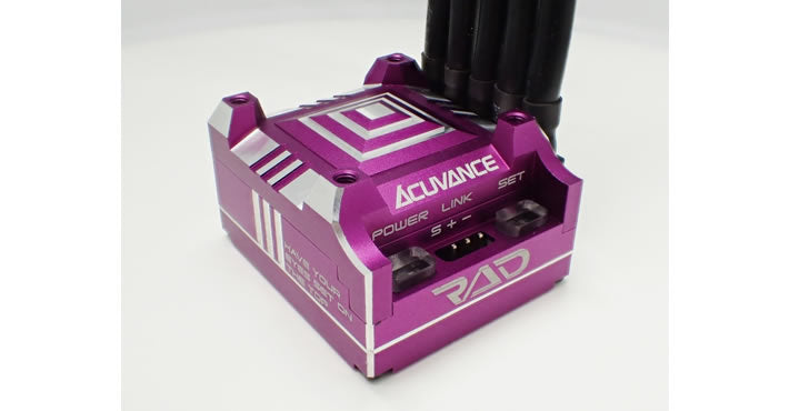 Acuvance RAD ESC-BLK/Purp/Red