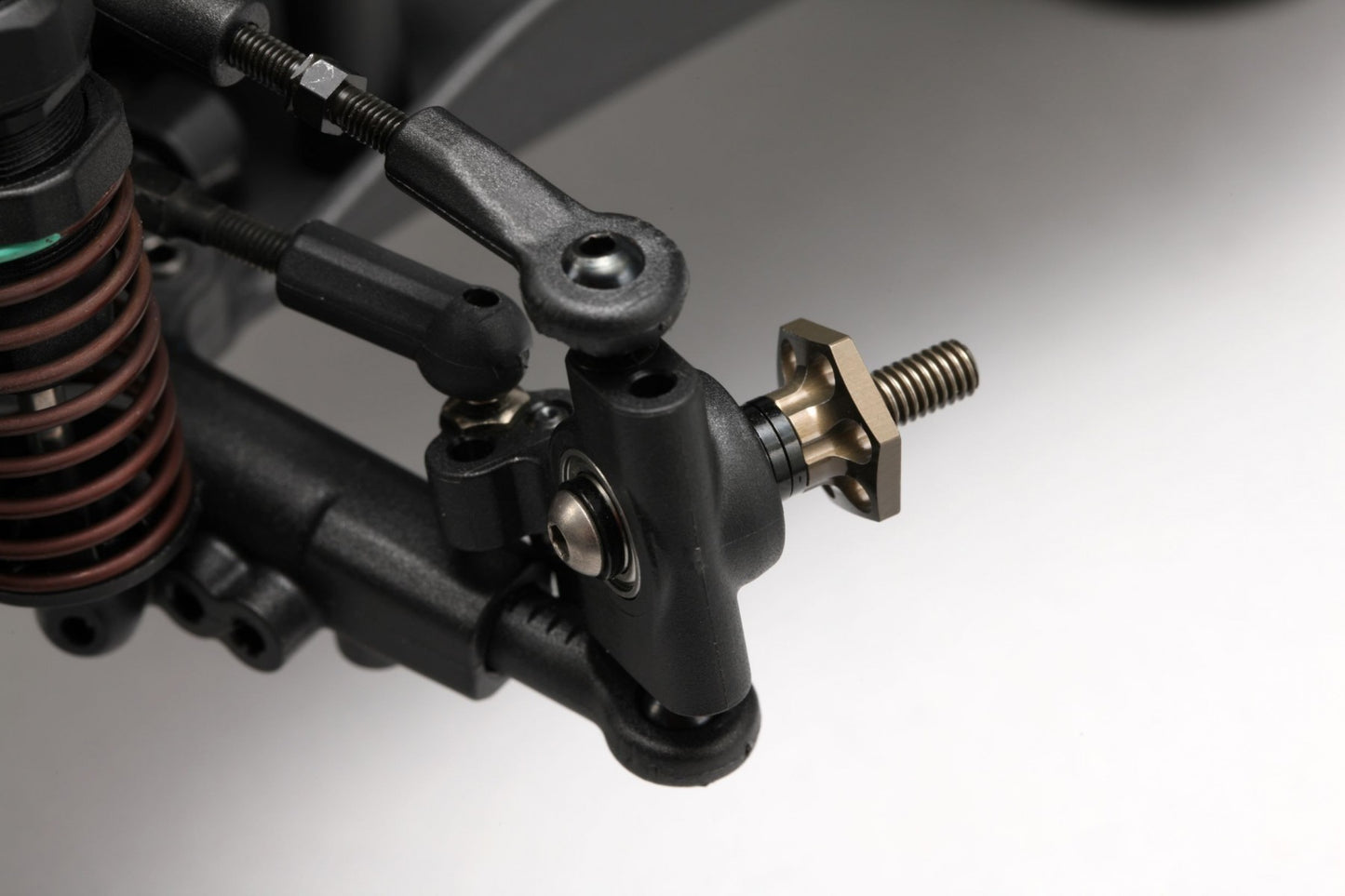 YOKOMO YD-2 ALUMINUM UL FRONT AXLE; (ADJUSTABLE RANGE 5MM-9MM)(Y2-010FHA)