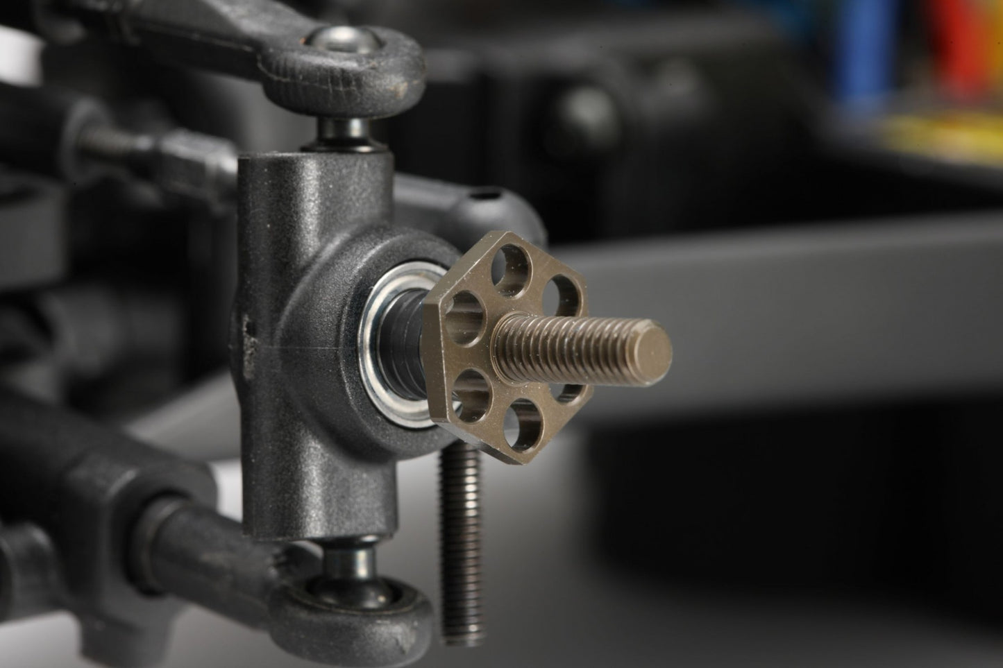 YOKOMO YD-2 ALUMINUM UL FRONT AXLE; (ADJUSTABLE RANGE 5MM-9MM)(Y2-010FHA)