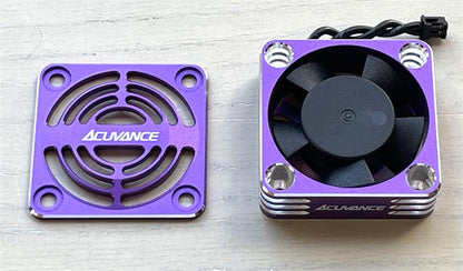 Acuvance REY-Storm High RPM Fan Unit-Blk/Purp/Red