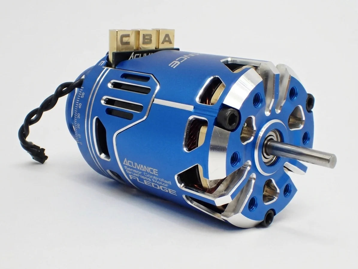 Acuvance – Fledge Motor 10.5T/13.5T With Fan – (Blue) – #ACU60822