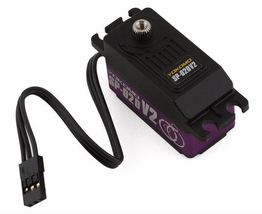 Yokomo SP-02D V2 RWD Digital Low Profile Drift Servo (Purple)