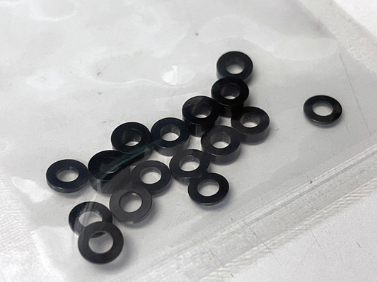 Scale Reflex VARIETY PACK: M3 Aluminum Spacer Shims (0.5mm - 1mm 2mm 3mm) 3x6 (16-Pack) Black