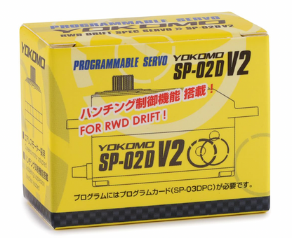 Yokomo SP-02D V2 RWD Digital Low Profile Drift Servo (Black)