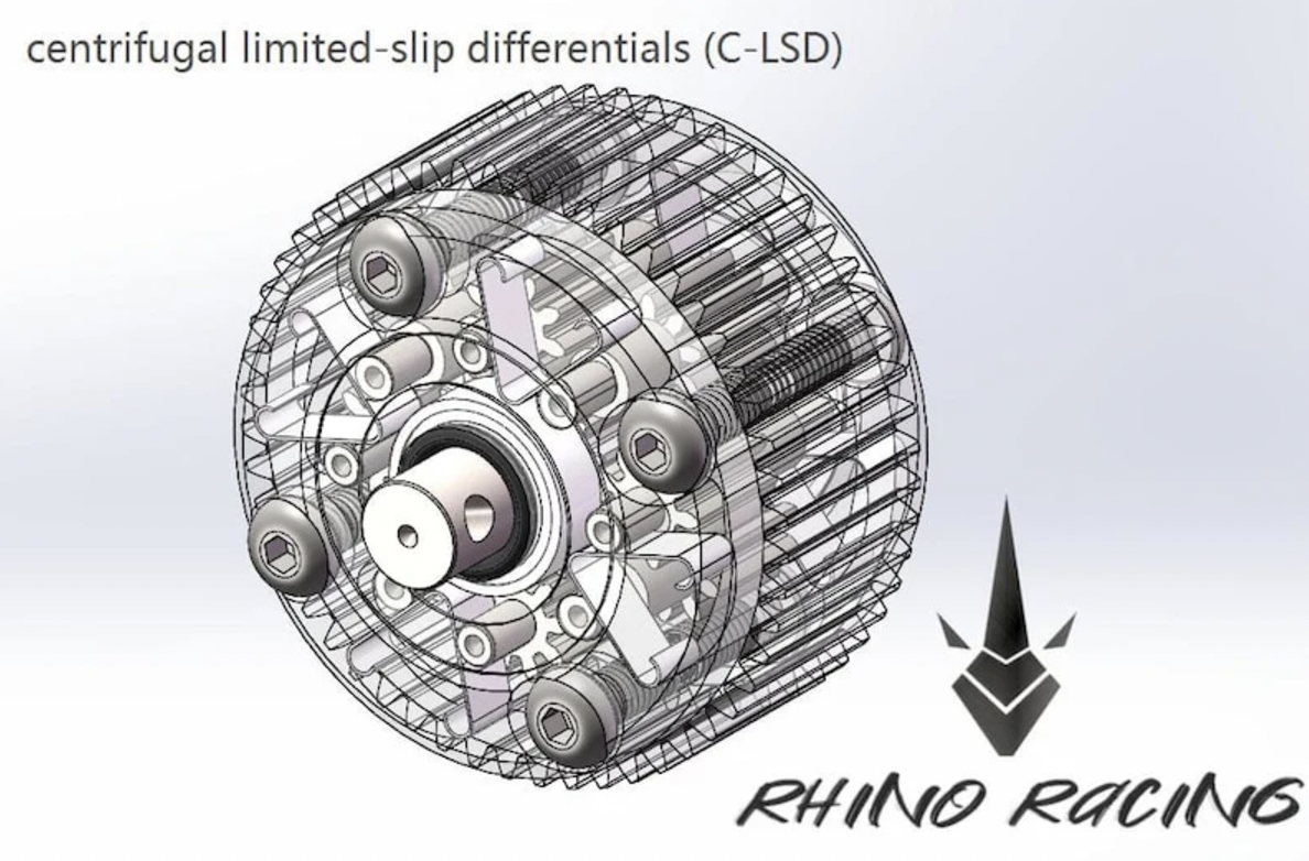 Rhino Racing YD2 LIGHTWEIGHT C-LSD (Centrifugal) CLSD Differential Assembly Unit [Rhino Racing] RR-610