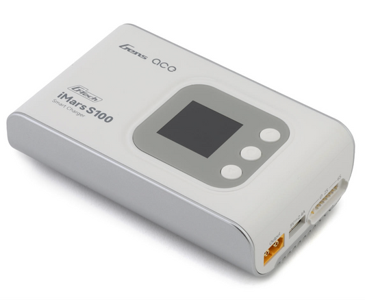 Gens Ace IMars S100 G-Tech Smart AC Balance Battery Charger (6S/10A/100W) (White)
