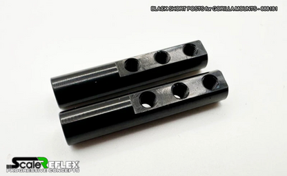 SHORT POSTS for GORILLA MOUNTS (2-Pack)-Black