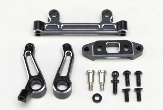 YOKOMO CHAMFERED ALUMINUM STEERING BELL CRANK SET(RD-202A)