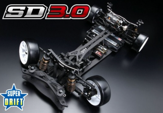 YOKOMO SUPER DRIFT SD3.0; BLACK (SDR-030)