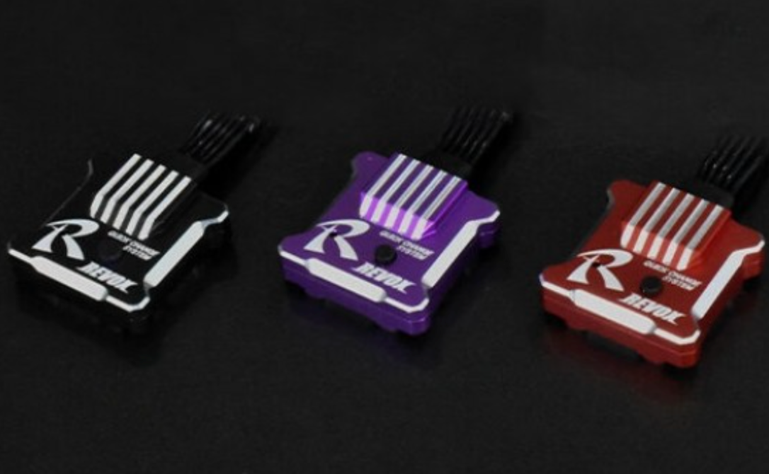 REVE D REVOX STEERING GYRO FOR RWD DRIFT(Purple)(RG-RVXP)