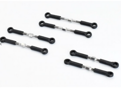 REVE D TITANIUM SLIM TIE ROD SET 28mm (TURNBUCKLE 38-46mm 2pcs.)