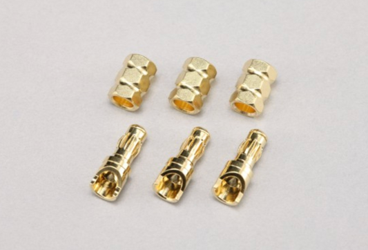 YOKOMO RACING PERFORMER 3.5MM BULLET/FEMALE CONNECTOR SET (RP-107A)