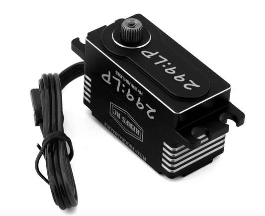 Reefs RC 299LP High Torque/Speed Brushless Low Profile Servo (High Voltage) (Black)