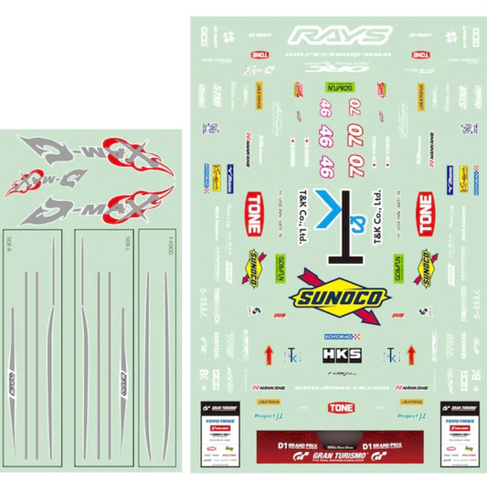 D-MAX S15 SILVIA D1GP Sticker set 2022ver.