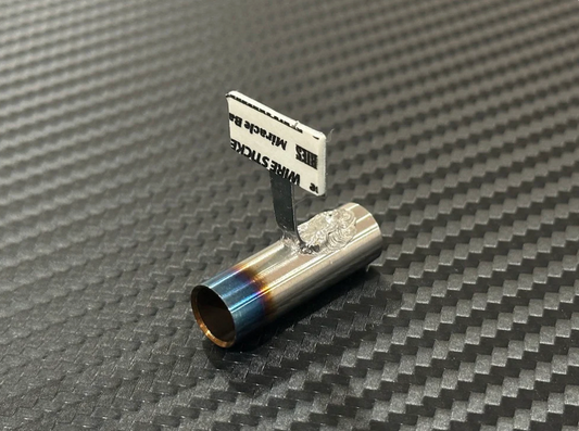 ETO-Works Standard Stainless Muffler / Single / 10mm Burnt Tip / 15mm Length