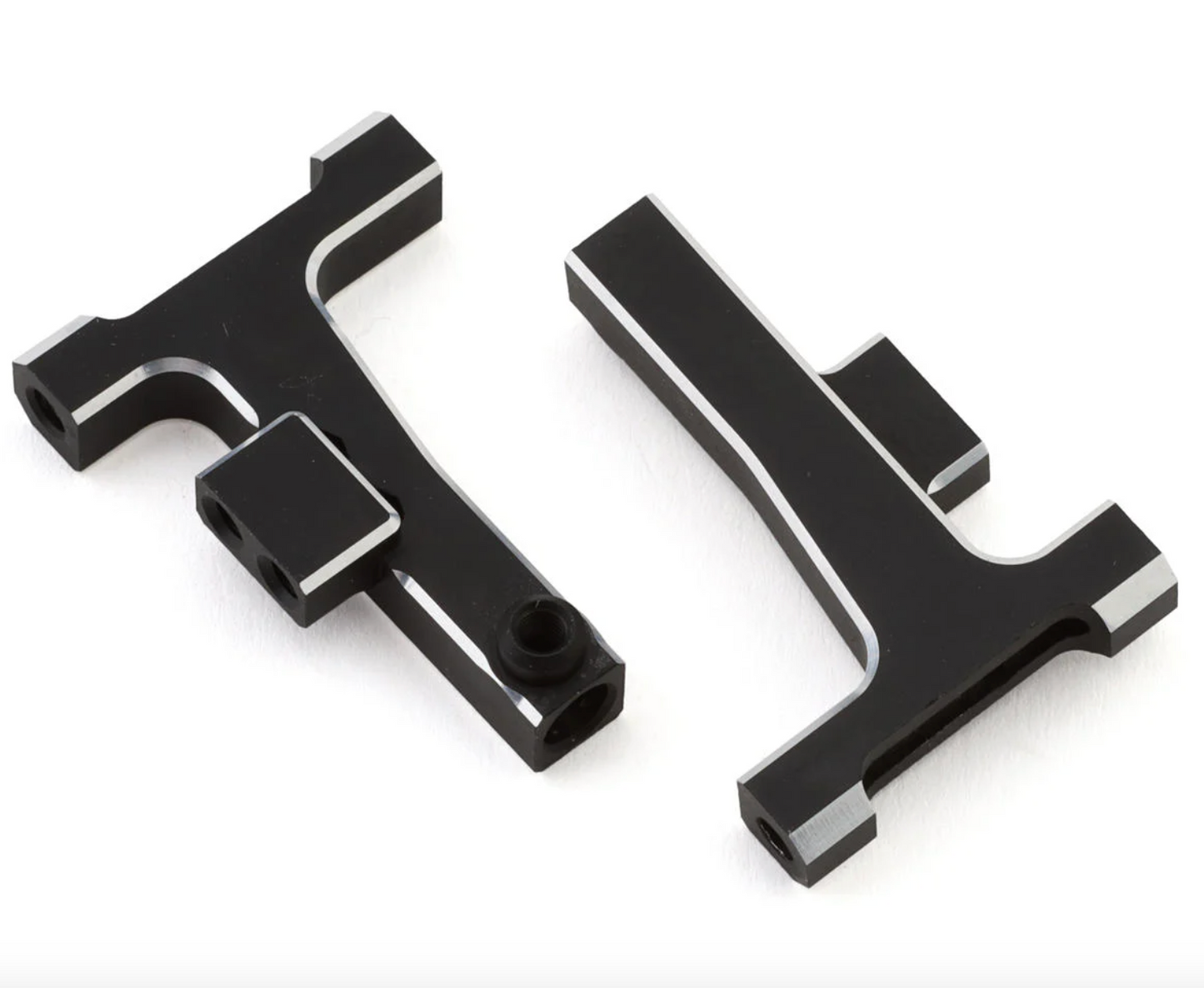 Yokomo Aluminum Front Lower T-Arm Set (Black) (2) (Short) (RD/SD)