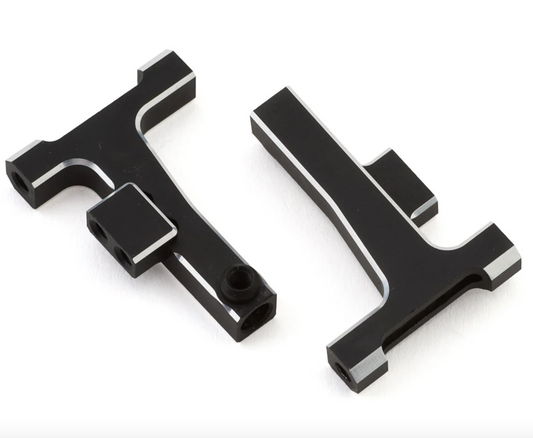 Yokomo Aluminum Front Lower T-Arm Set (Black) (2) (Short) (RD/SD)