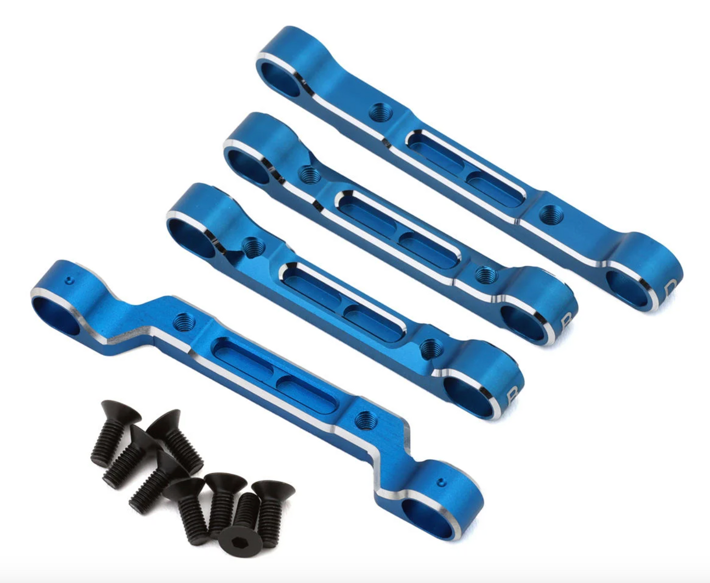 Yokomo RD2.0 Aluminum Adjustable Suspension Mount Set (Blue)