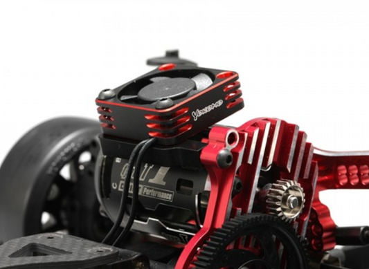 YOKOMO ALUMINUM FRAME 30MM COOLING FAN RED (D-CFRA)