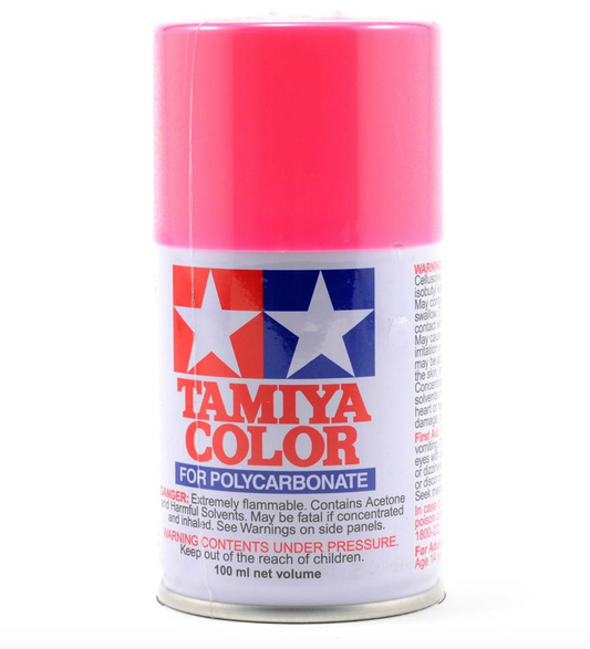 Tamiya PS-29 Fluorescent Pink Lexan Spray Paint (100ml)