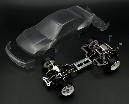 RTS 1-24 RWD Drift PRE-ASSEMBLED Chassis Kit with Body Rims Tires [Rhino Racing] RTS-2402