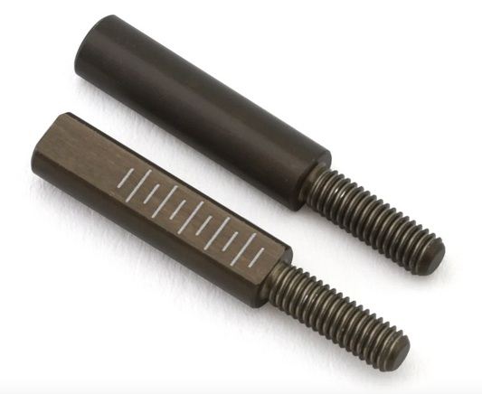 Yokomo SD2.0 Aluminum Rod End Adapter (2) (4.5x17mm)