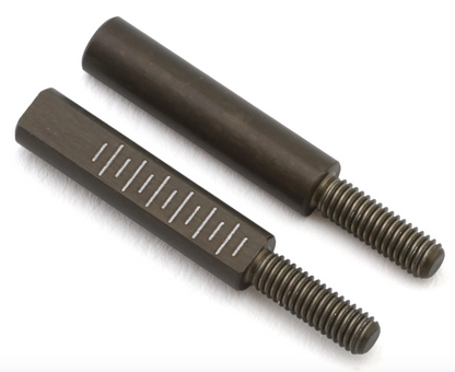 Yokomo SD2.0 Aluminum Rod End Adapter (2) (4.5x19mm)