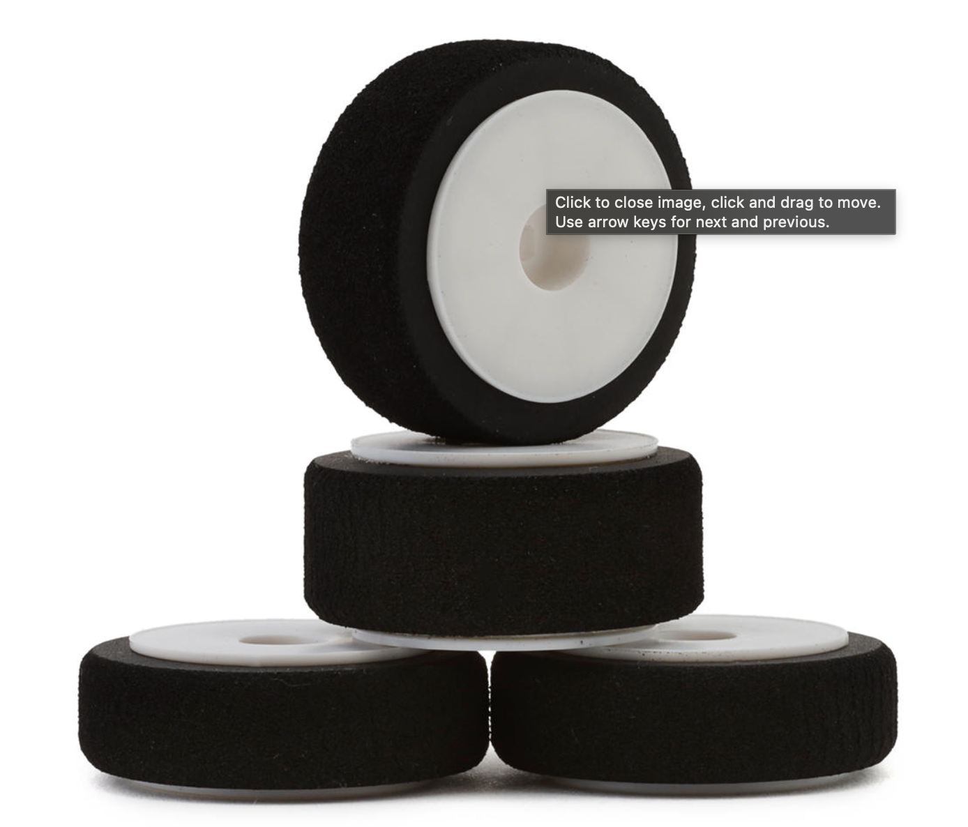 Kyosho MB-010 Pre-Mounted Sponge Tire Set (4) (Front/Rear) (Soft)