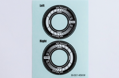 REVE D Wheel Sticker for RW-GA18 (Black/White)(RJ-WS01KW)