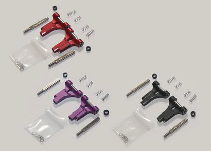 SHARK - Lower Aluminum Arms - BLUE RED PURPLE BLACK [Rhino Racing]-RR-1100B