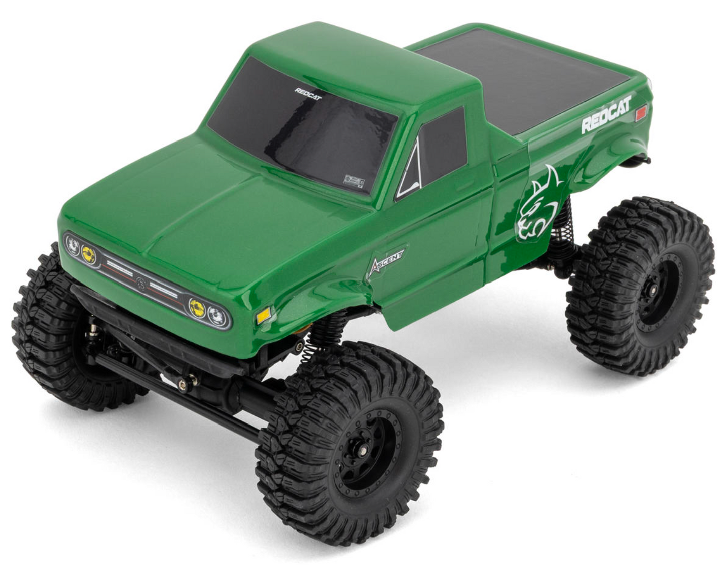 Redcat Ascent-32 V2 1/32 4WD RTR Rock Crawler (Green) w/2.4GHz Radio, Battery & Charger