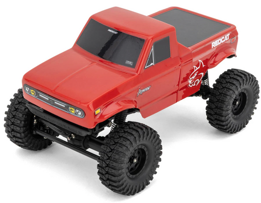 Redcat Ascent-32 V2 1/32 4WD RTR Rock Crawler (Red) w/2.4GHz Radio, Battery & Charger
