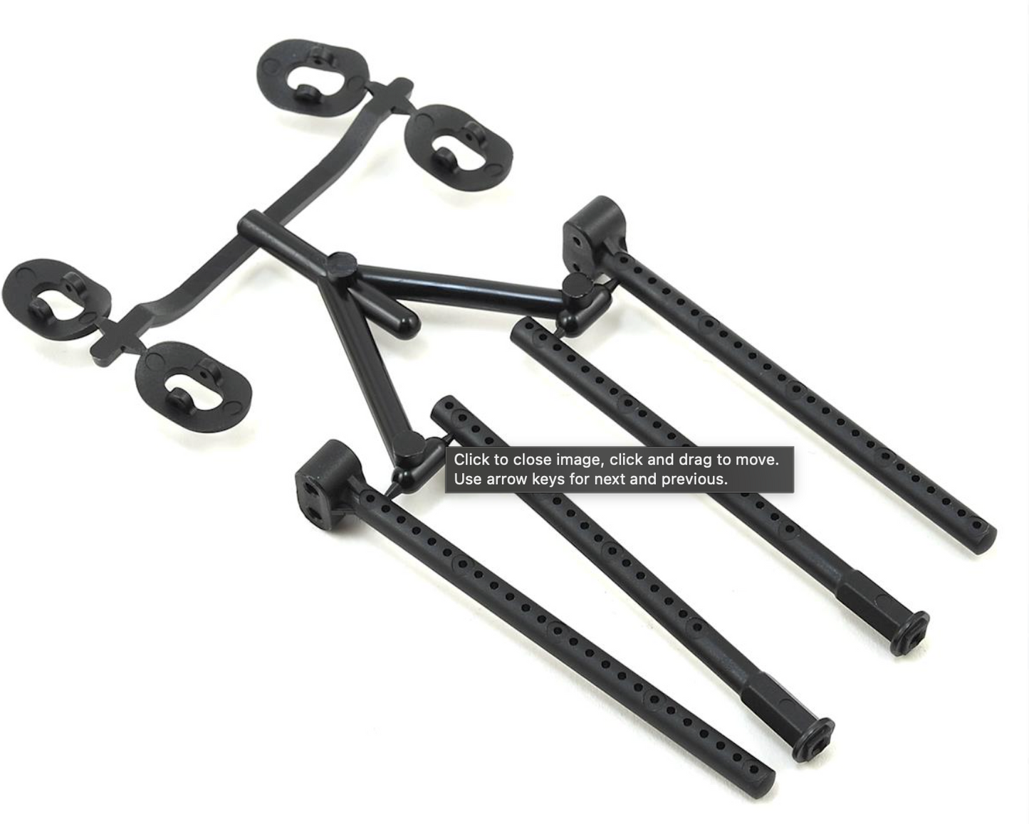 Yokomo Front/Rear Body Mount Set