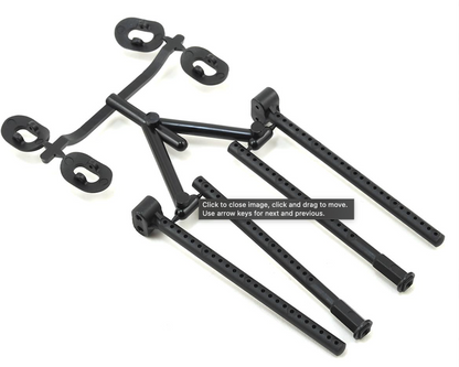 Yokomo Front/Rear Body Mount Set